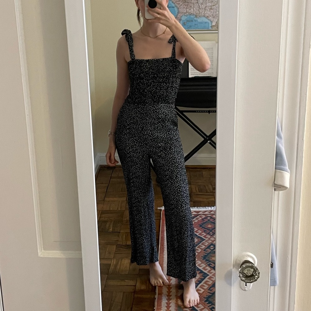 & Other Stories polka dot jumpsuit